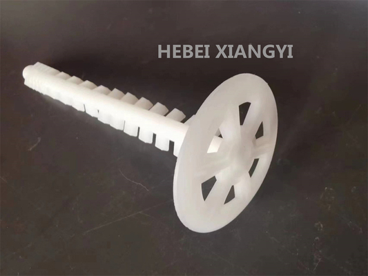 sert yalıtım malzemelerinin sabitlenmesi Plastik Duvar Bağlantı Elemanı 2-1/4" Disk Başlı