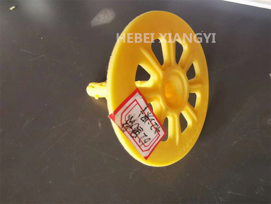 sert yalıtım malzemelerinin sabitlenmesi Plastik Duvar Bağlantı Elemanı 2-1/4" Disk Başlı