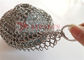 316 Round Rings Stainless Steel Chain Mail Scrubber For Washing Cast Iron Pan