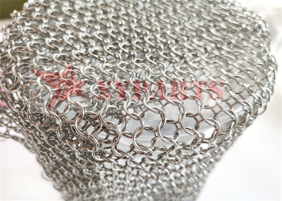 Oda Bölücüler İçin Mimari Yapı ChainMail Ring Mesh