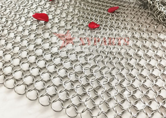 Oda Bölücüler İçin Mimari Yapı ChainMail Ring Mesh