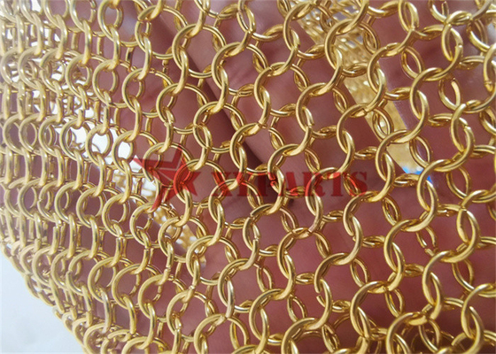 Ofis Bölmesi İçin Chainmail 7mm Metal Halka Perde