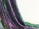 Konfeksiyon Partisi Dekorasyonu İçin Yumuşak Çok Renkli ODM Metalik Pullu Kumaş